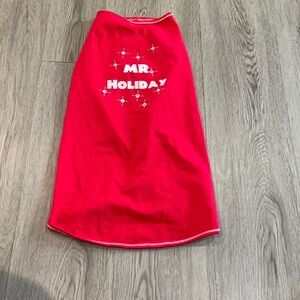 Christmas Doggie tank top XXL